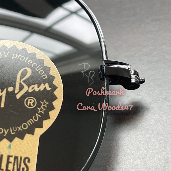 RayBan Aviator Black Lenses RB3025 Black Frame 58 / 62 Unisex New - Picture 5 of 15